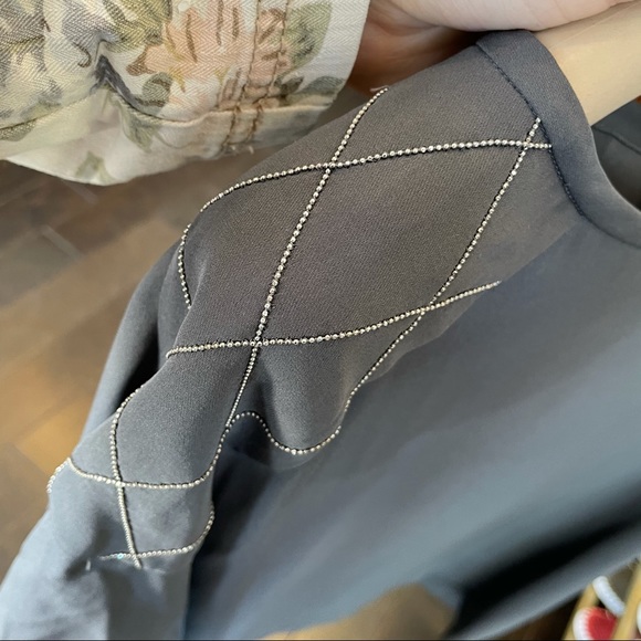 Brunello Cuccinelli Silk Short Sleeve Blouse - Picture 9 of 13